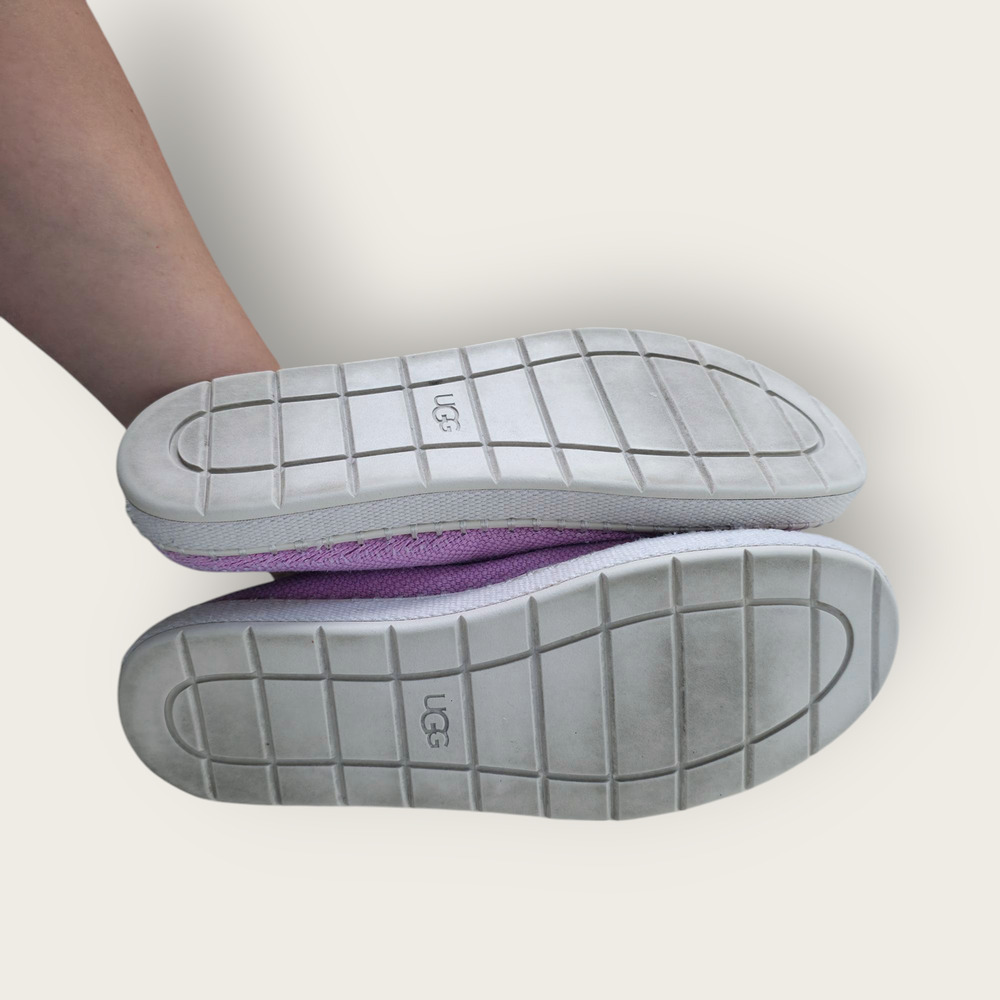 Ugg Delu Slippers Espadrille Slip On Pink/Purple Shoes Women Sz 7 1125093 - Picture 5 of 10